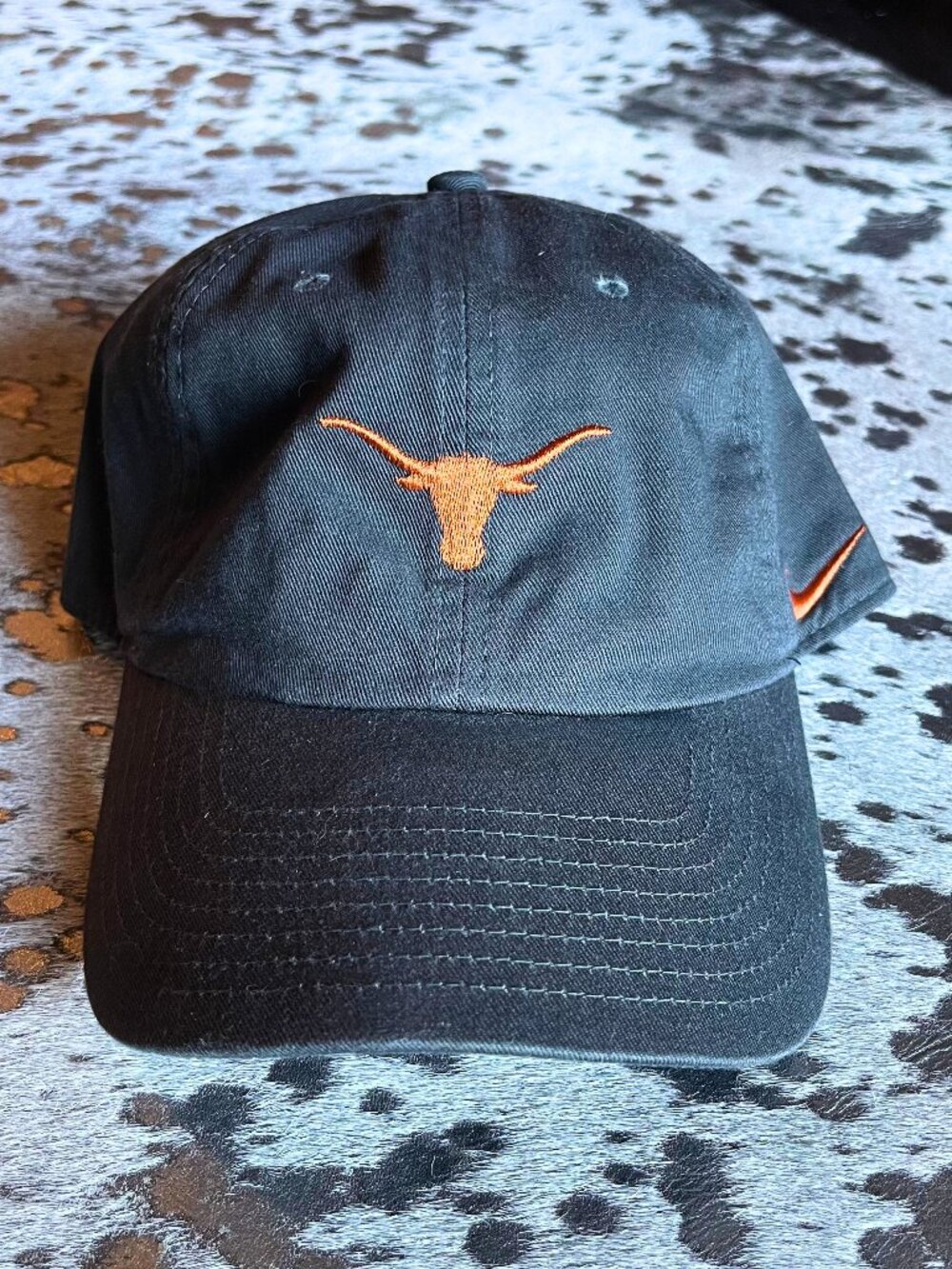 Nike Texas Longhorns Hat Black Orange University of Texas Adjustable Cap